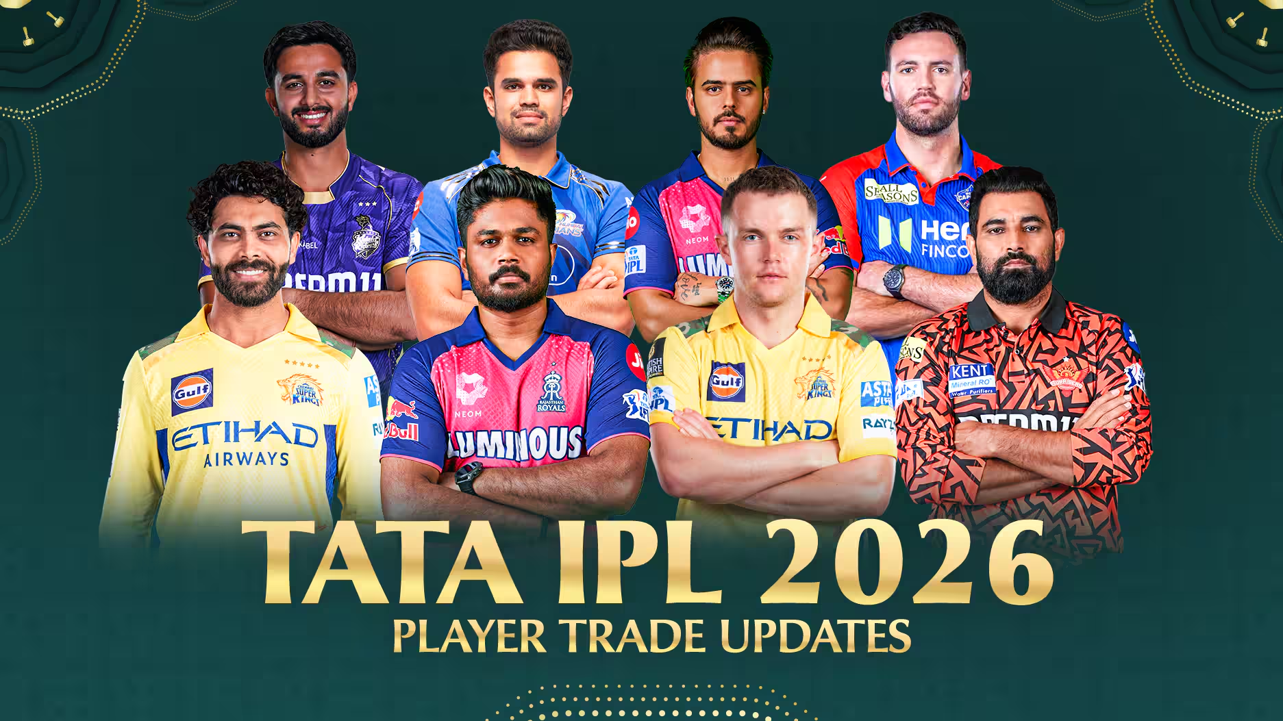 IPL 2026 all teams and captains - Fairexchange9